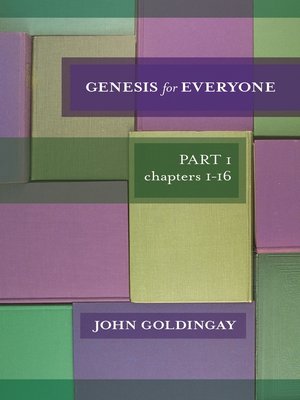 cover image of Genesis For Everyone, Part 1 chapters 1-16